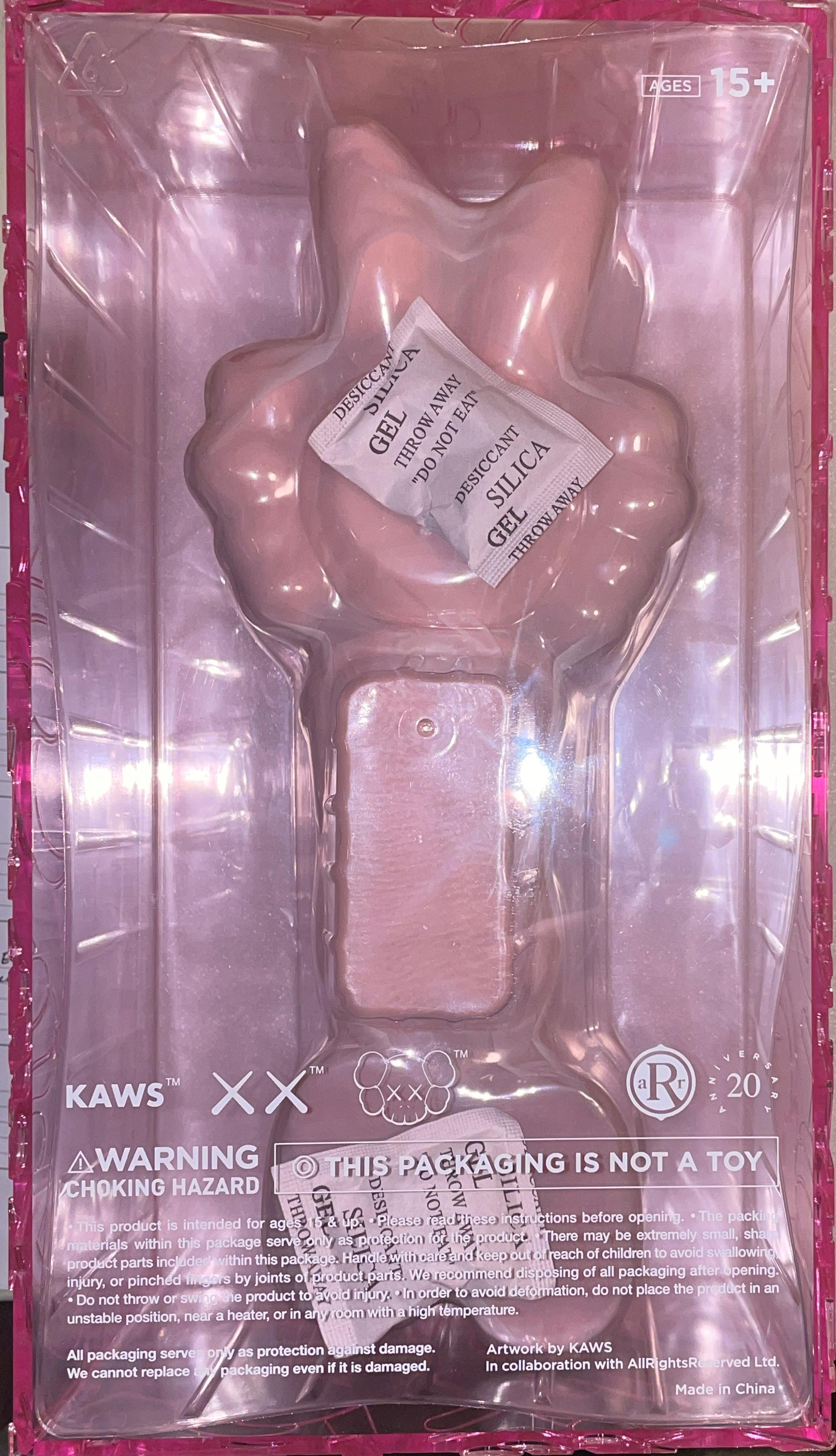 KAWS Holiday Pink Bunny Rabbit Comes With NFC Chip Contemporary Street Art  For Sale 1