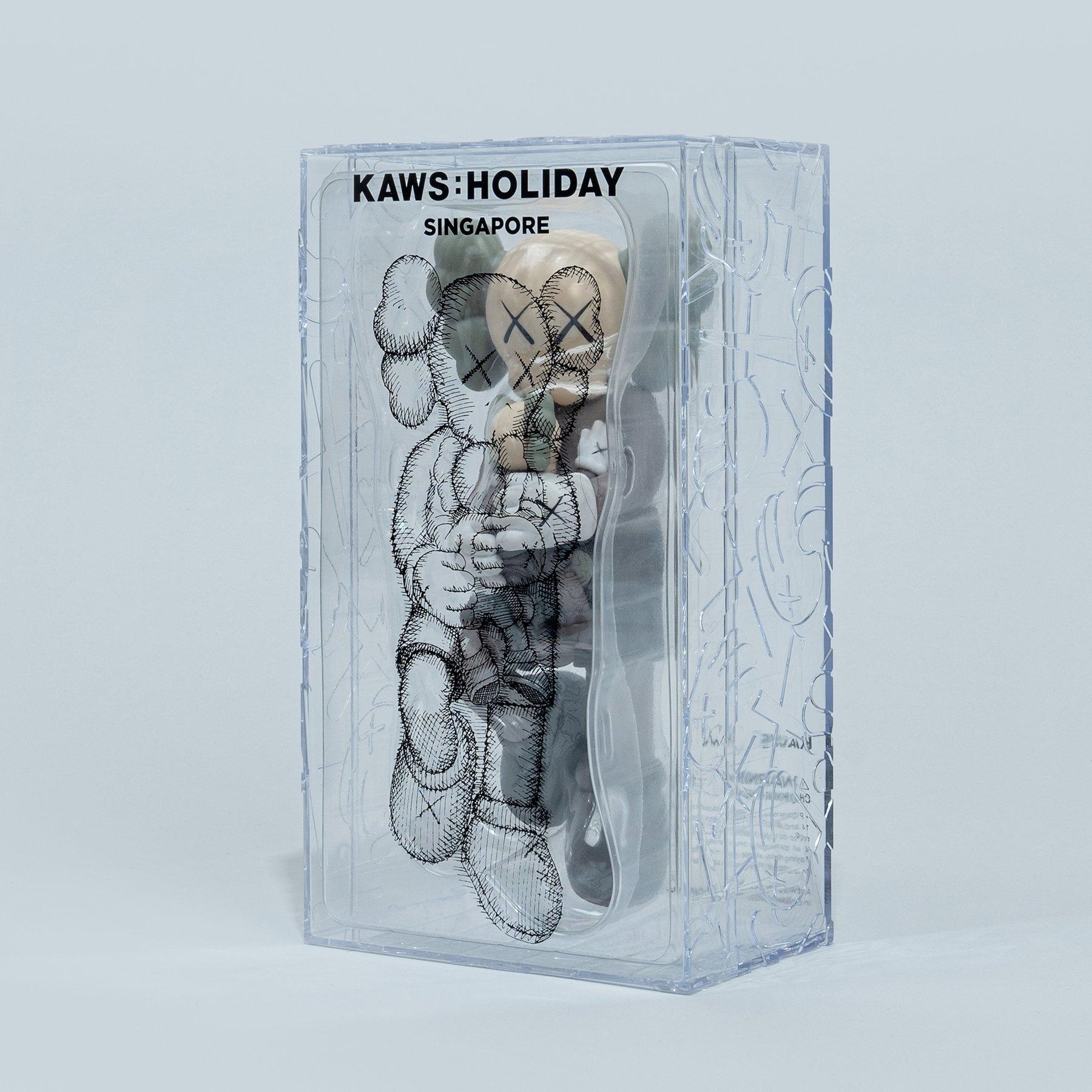 KAWS - Urlaub: Singapur (Brown Edition) - Pop Art im Angebot 2