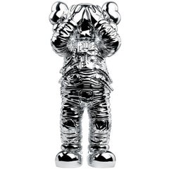 KAWS, Holiday Space: 11.5" 20th Anniversary Edition in Silver and Polyurethane