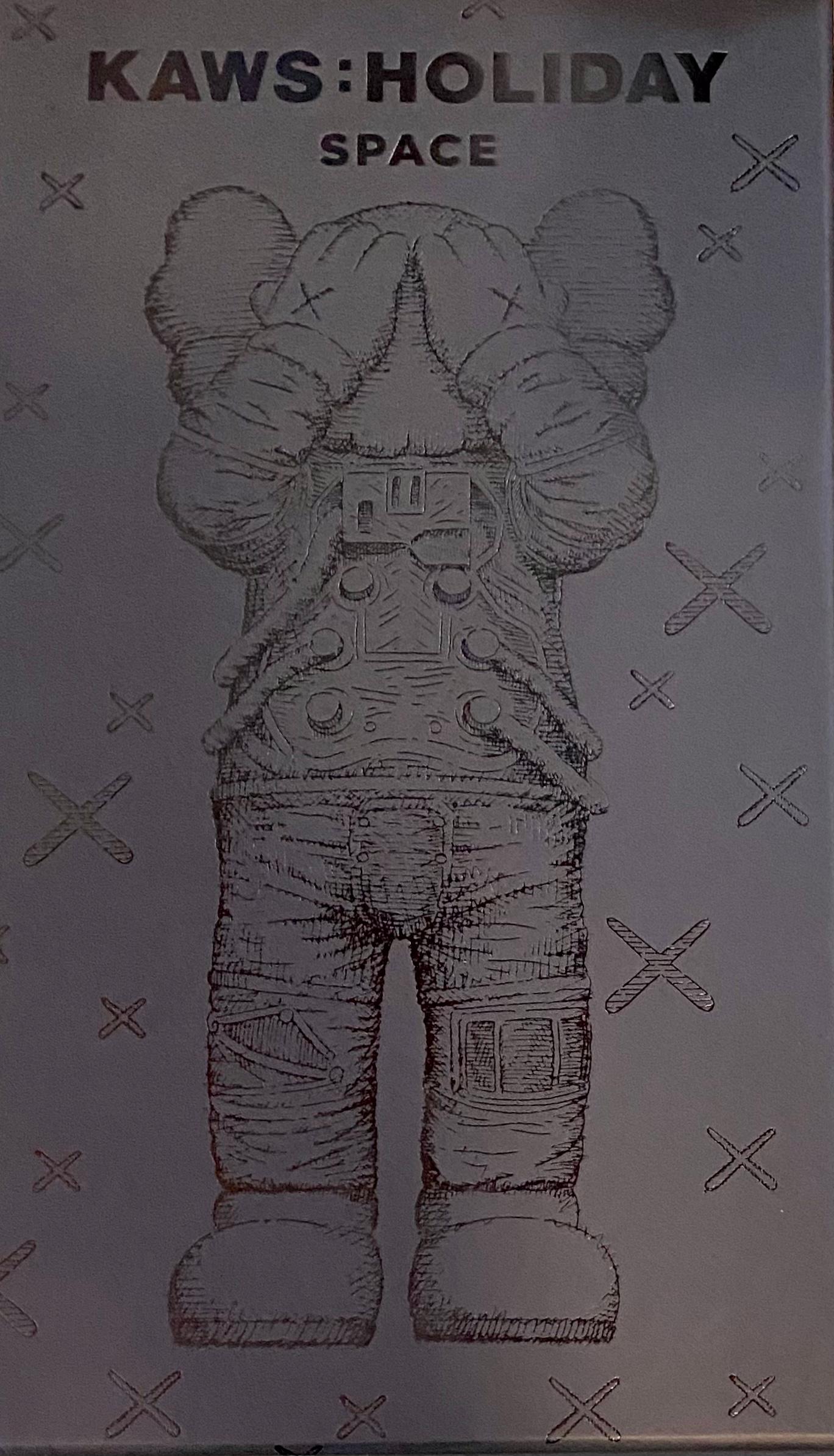 KAWS Vacaciones en el ESPACIO (KAWS vacaciones en el espacio negro) en venta 2