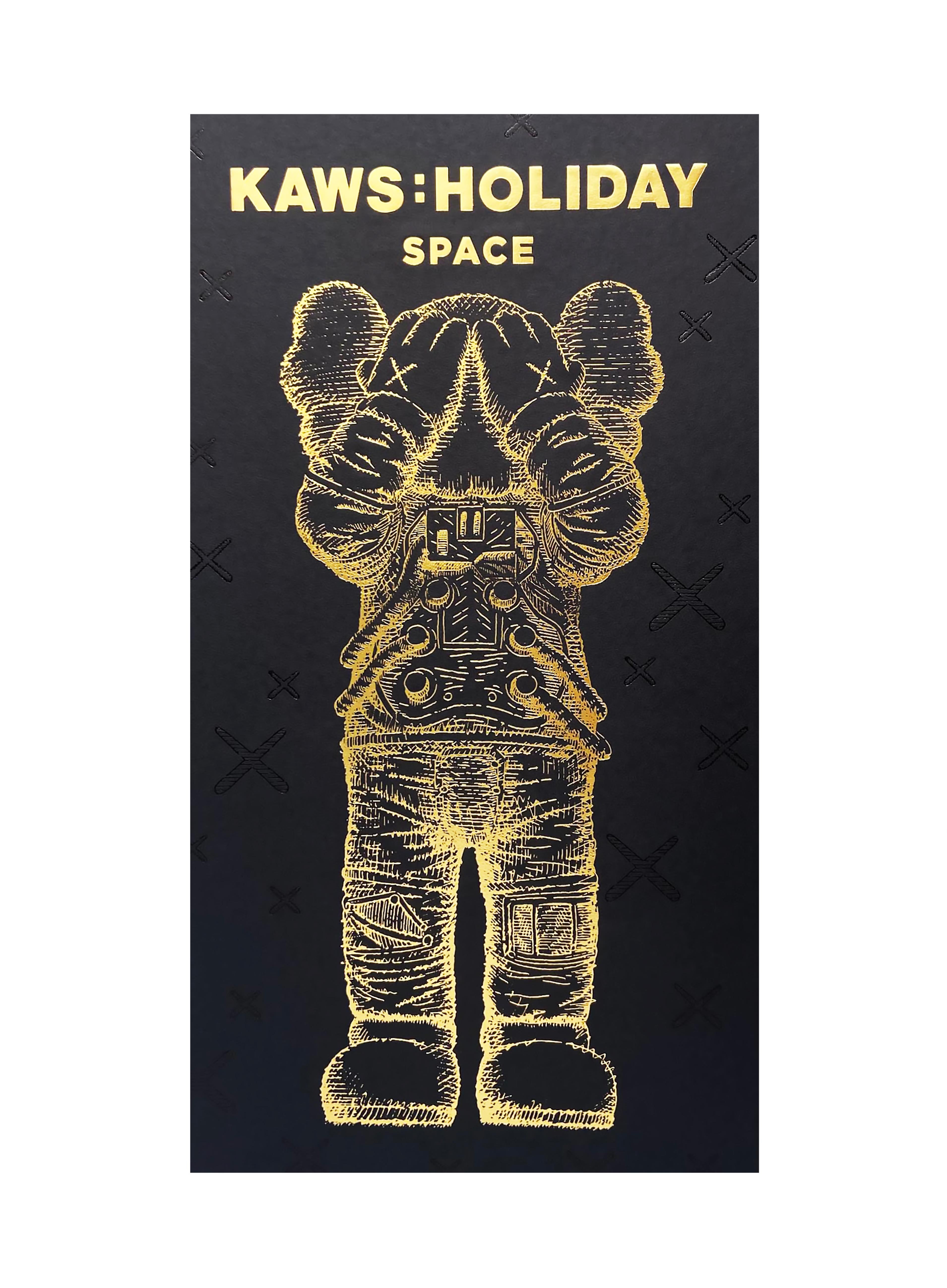 KAWS Holiday SPACE Companion (KAWS gold space holiday)  2
