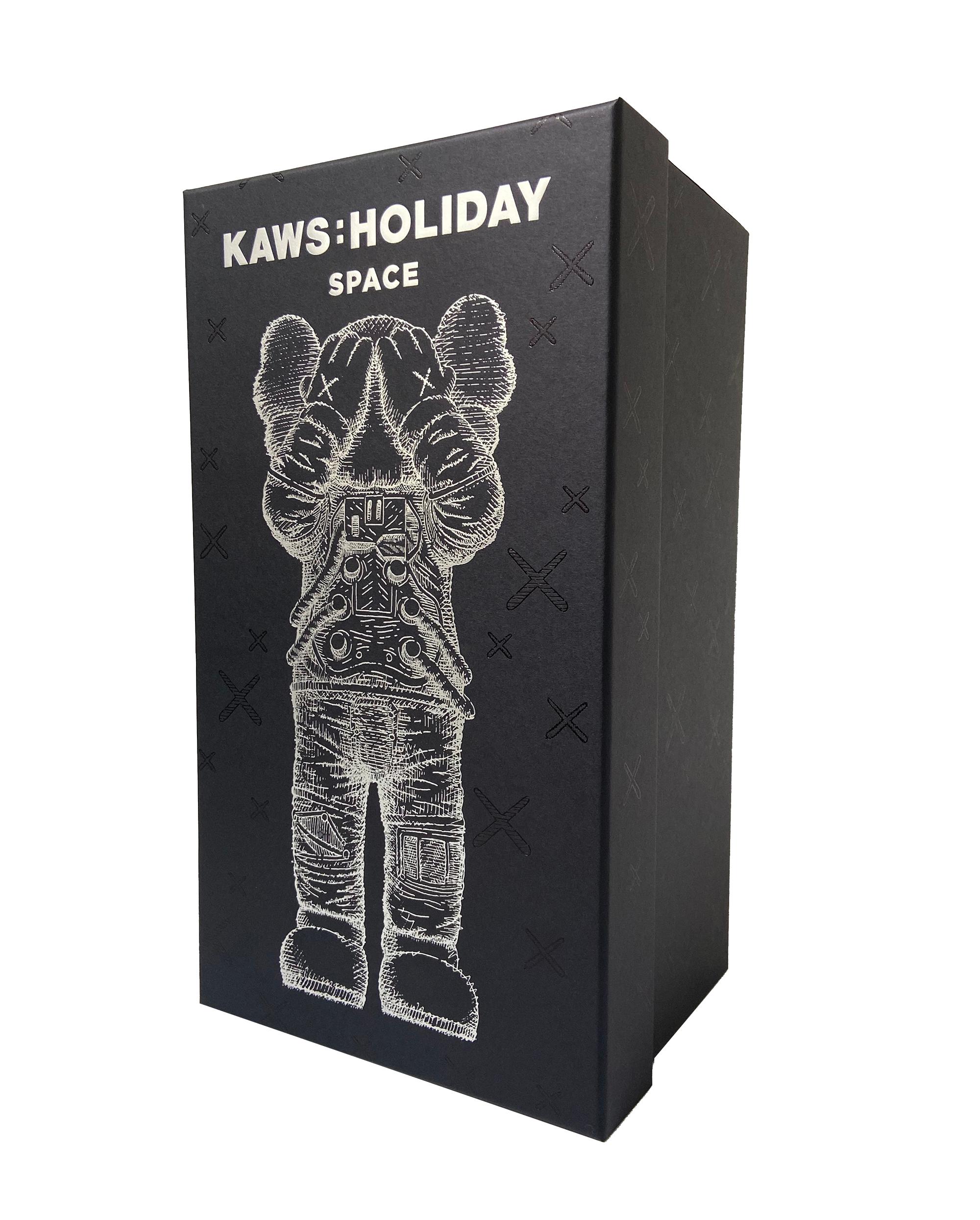 KAWS Holiday SPACE: set of 2 works (KAWS silver gold space)  2