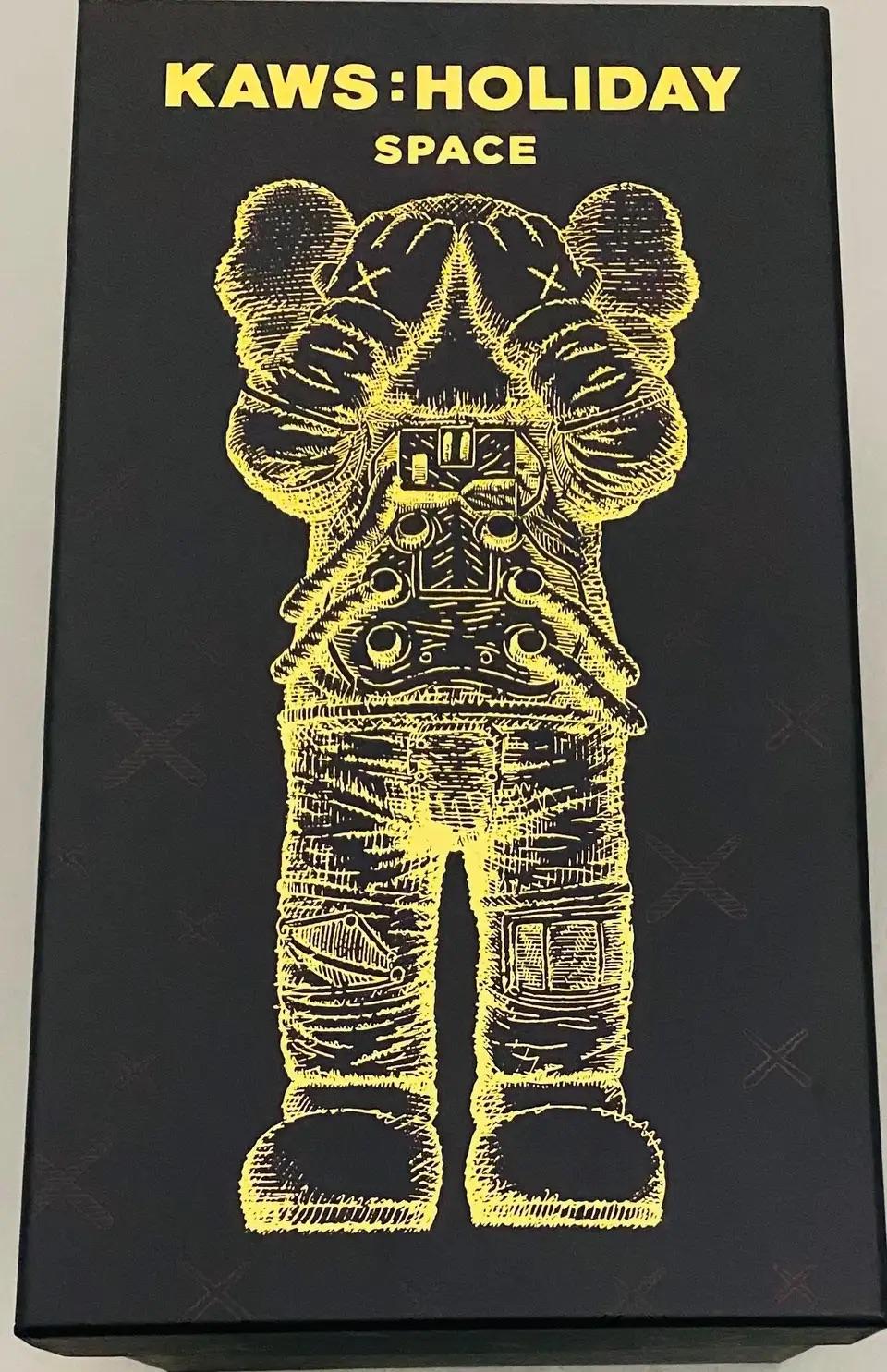 KAWS Holiday SPACE: set of 2 works (KAWS silver gold space) 3