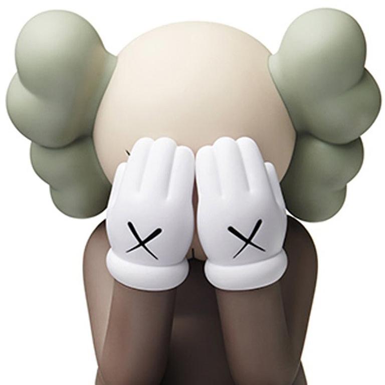 brown kaws wallpaper