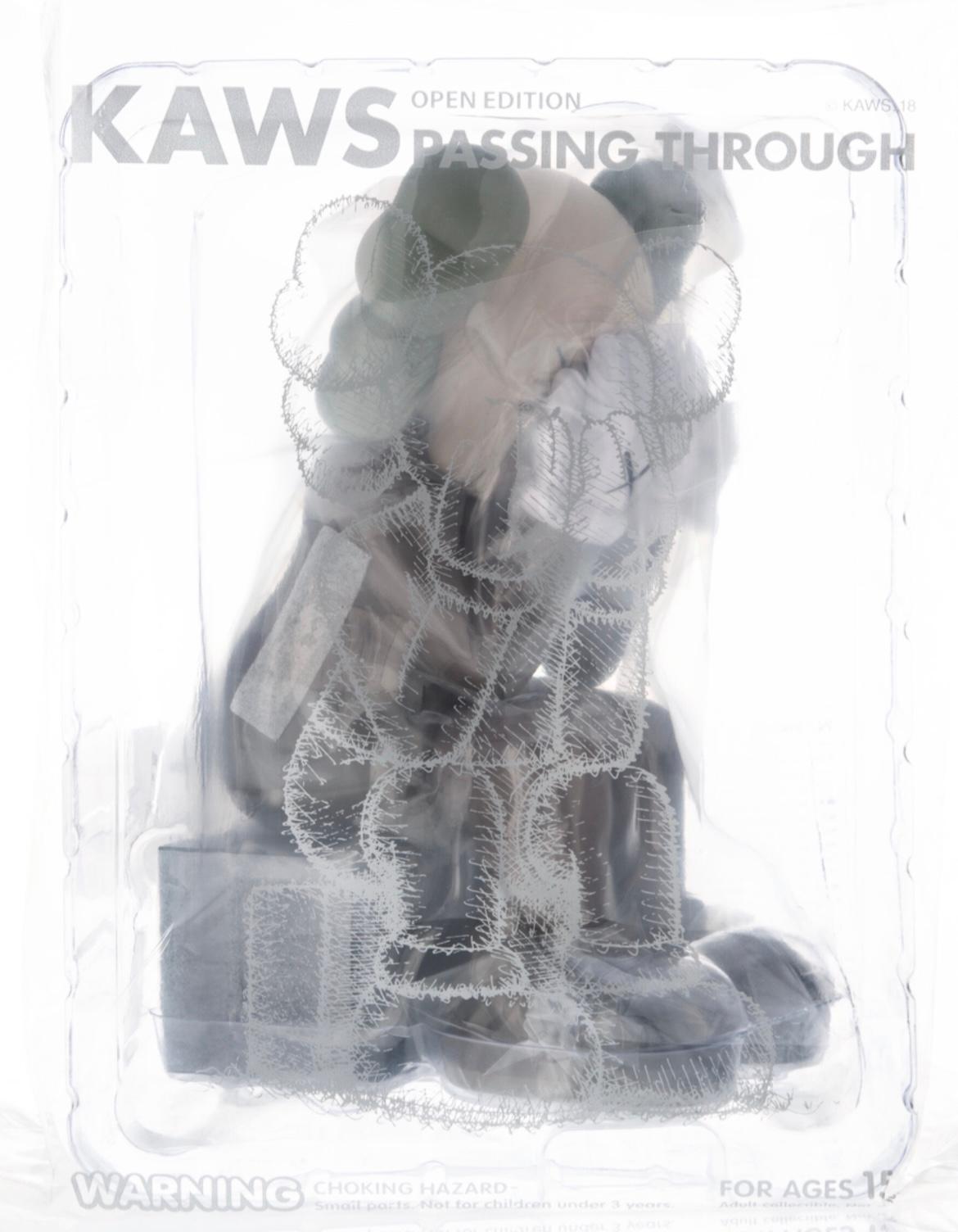 KAWS Passing Through Companion 2018 (KAWS brun passant par le compagnon) en vente 4