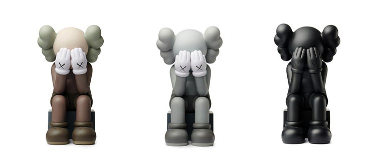 KAWS Passing Through Companion Set (complete set of three 2018) For Sale 7