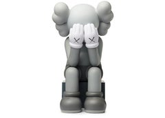KAWS: Passing Through (Grey) - Original Vinyl Sculpture, Street art, Pop Art