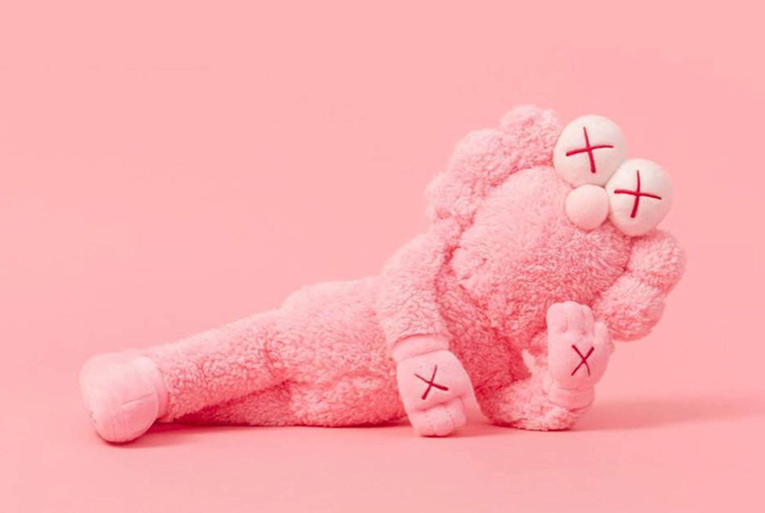 KAWS
Pink BFF Plush, 2019
Plush doll
20 × 4 × 3 in  50.8 × 10.2 × 7.6 cm
Edition of 3000
