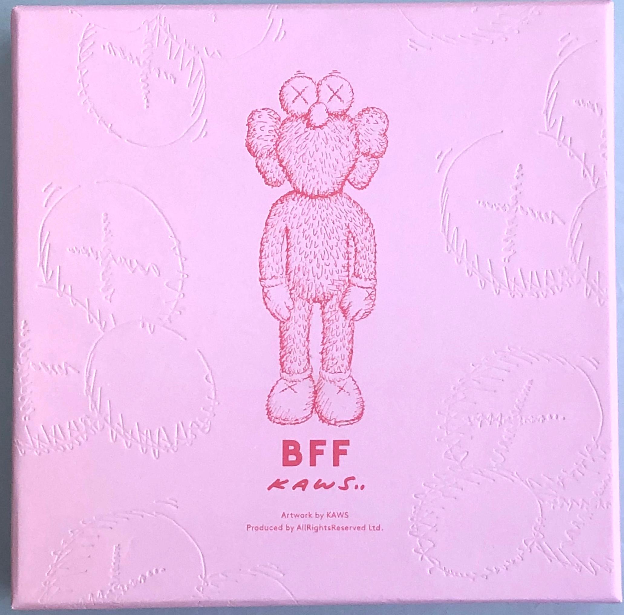 KAWS Pink BFF Plush (Kaws BFF plush limited edition) 2