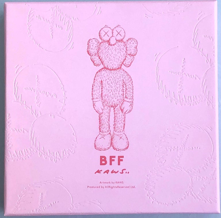 KAWS - KAWS Pink BFF Plush (Kaws BFF plush limited edition) at 1stDibs