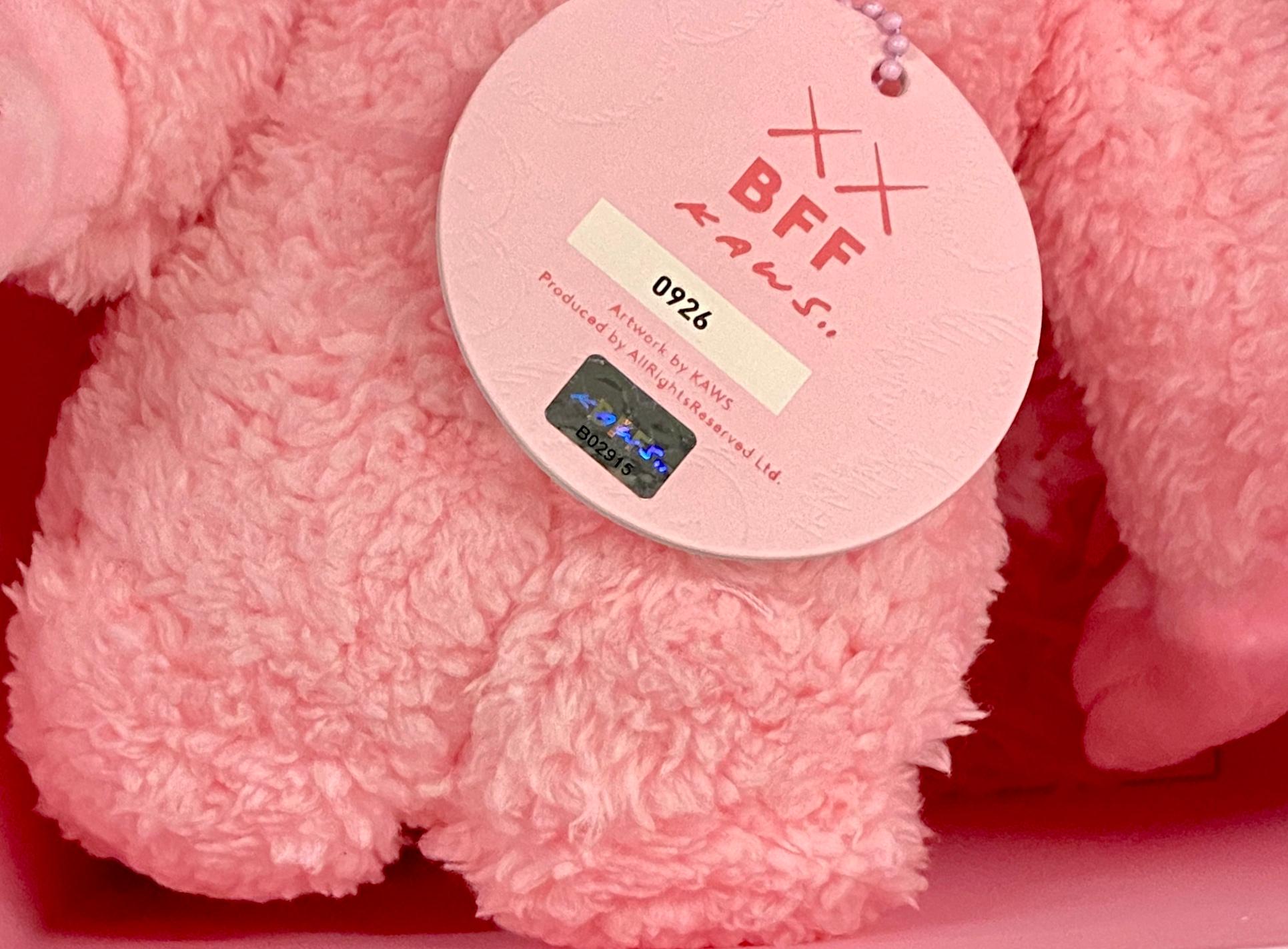 KAWS Pink BFF Plush (Kaws BFF plush limited edition) 3