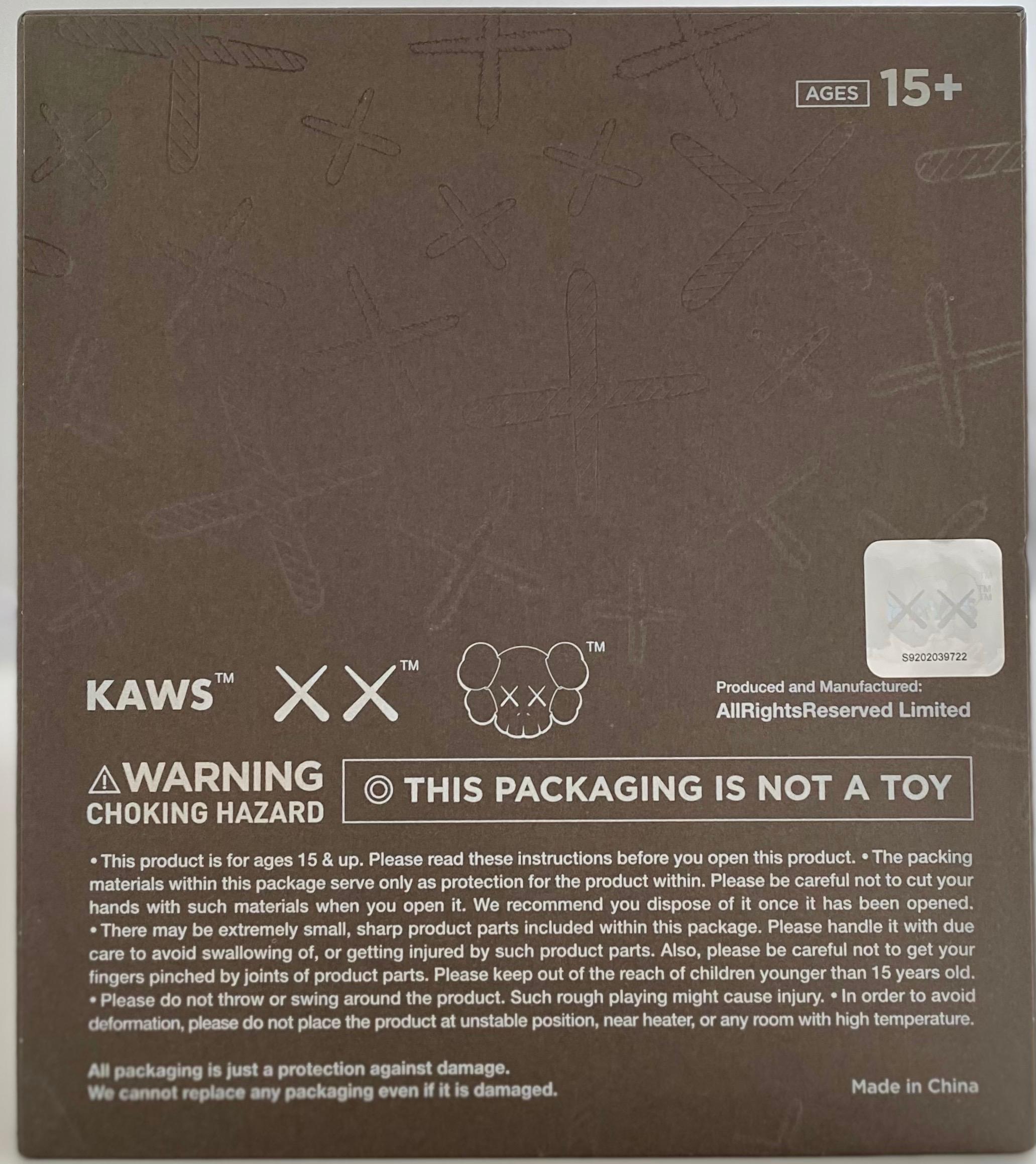 KAWS SEPARATED Companion (KAWS brown Separated Companion) For Sale 5
