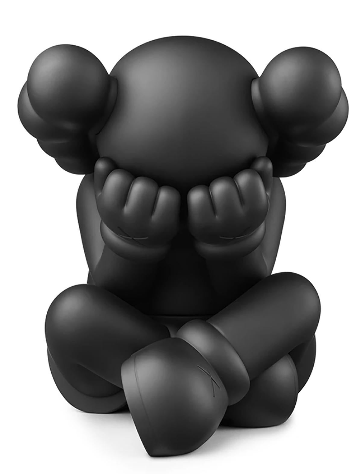 KAWS SEPARATED (Set of 2 Works: Black & Grey): each new & unopened in original packaging:
These highly collectible KAWS SEPARATED figures are derived from the Brooklyn based artist’s larger scale sculpture of same (originally constructed in 2019),