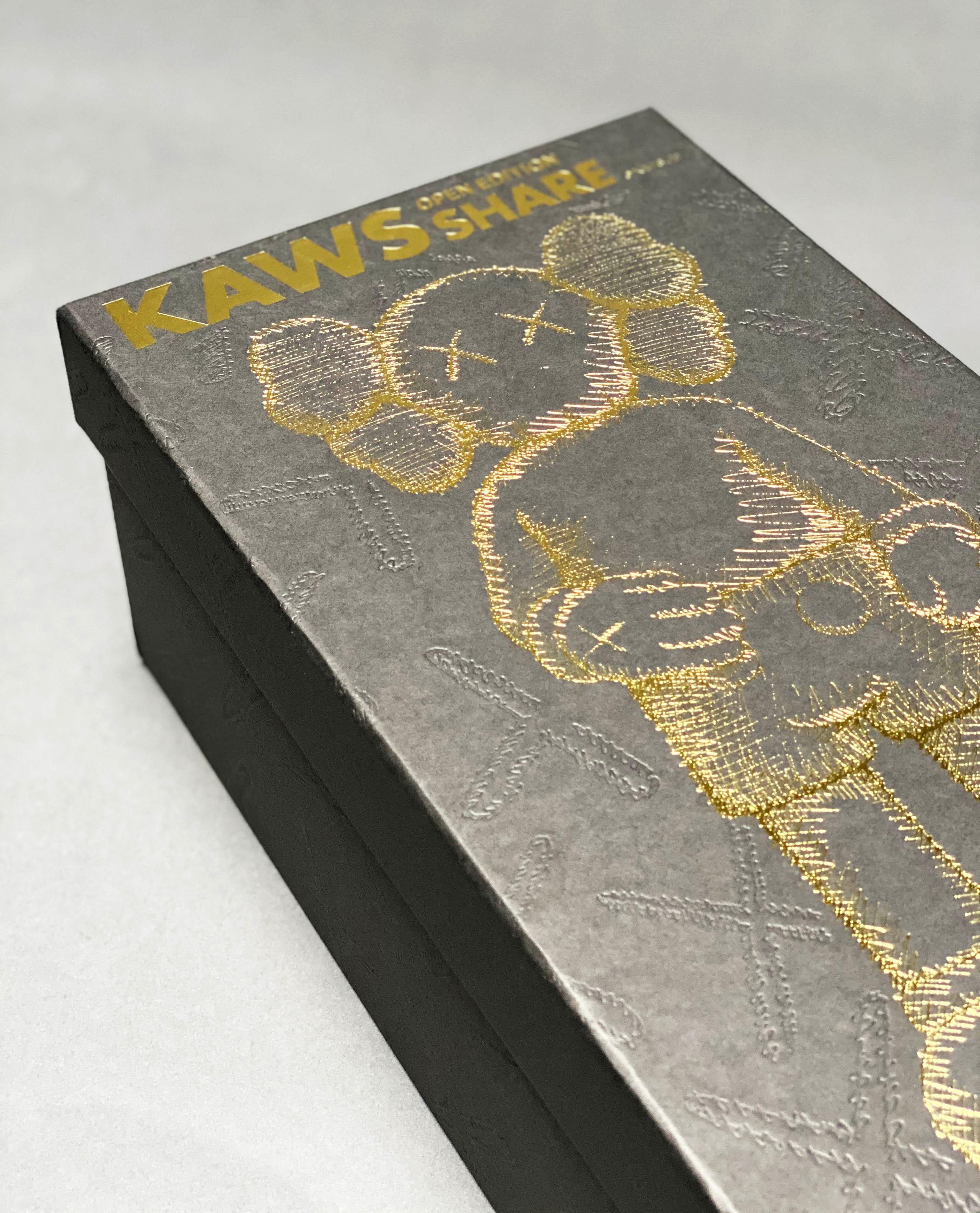 'KAWS SHARE, 20' Open Edition Vinyl Art Toy, Black 2