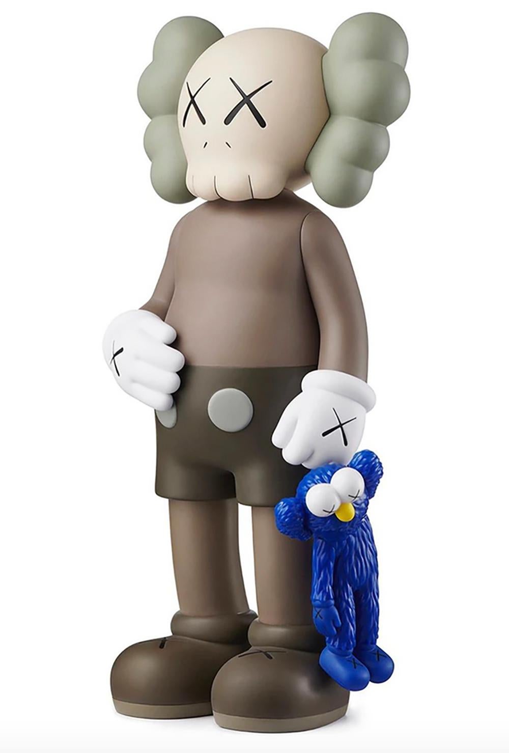 KAWS - Compartir Figura - Versión Marrón _Nuevo coleccionable 1