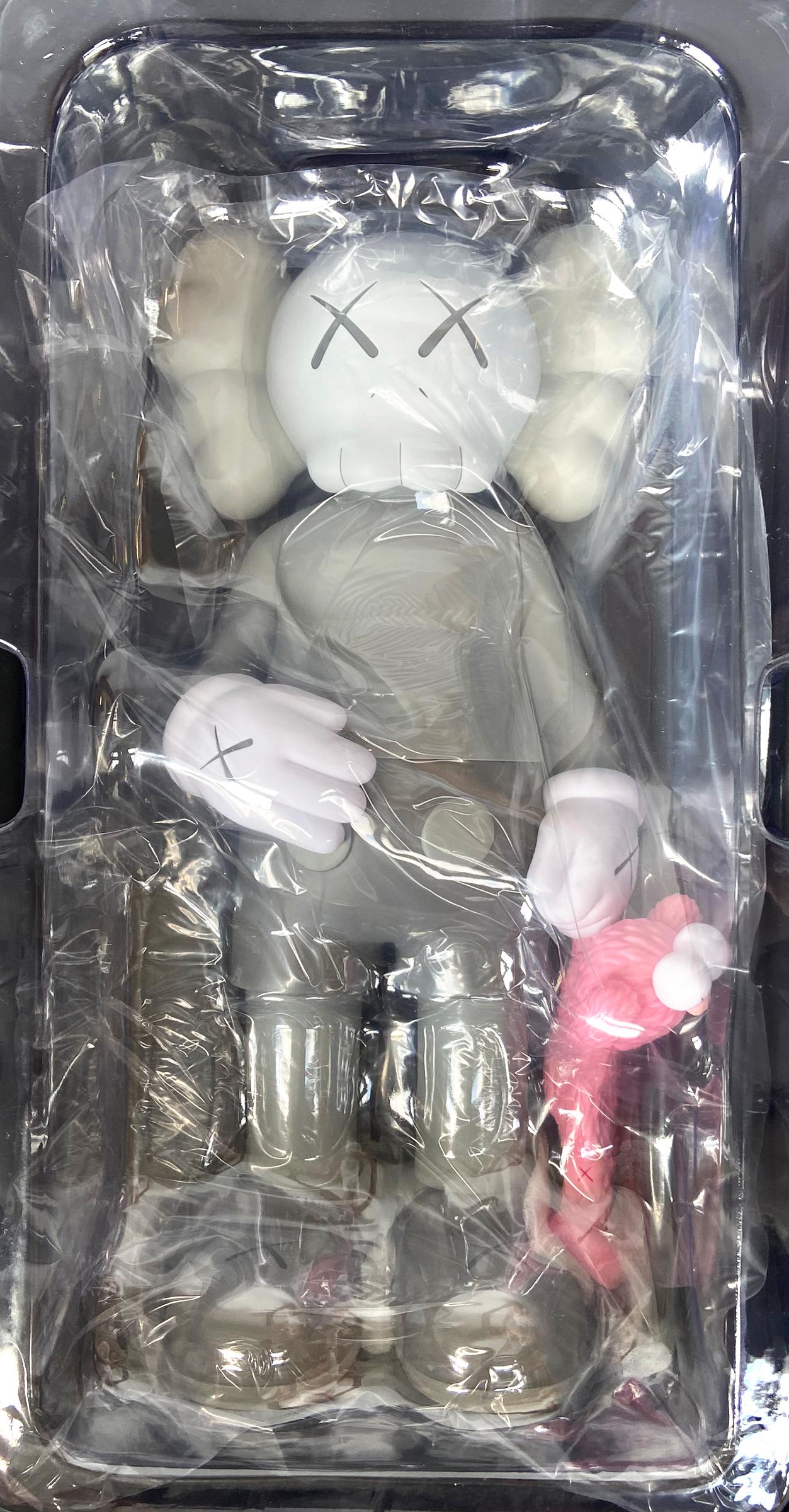 KAWS SHARE Set of 2 (KAWS brown grey share companions) For Sale 2