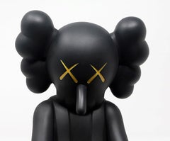 KAWS SMALL LIE Black (Black KAWS Small Lie Companion)