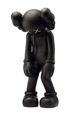 KAWS SMALL LIE Noir & KAWS Along The Way Noir (lot de 2 œuvres)