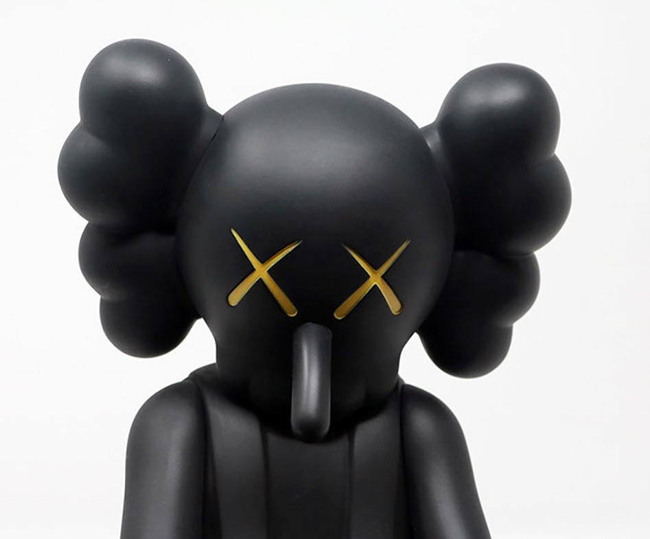 KAWS SMALL LIE Black & KAWS Along The Way Black (set of 2 works) For Sale 3