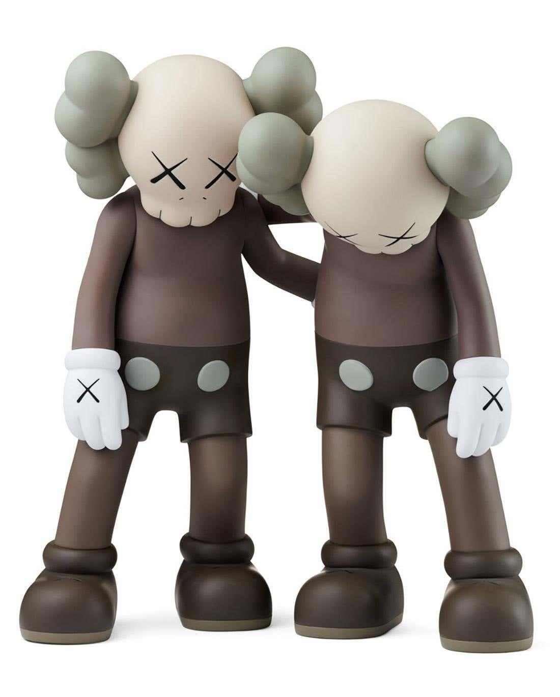 KAWS SMALL LIE Brown & KAWS Along The Way Brown (2 œuvres) en vente 5