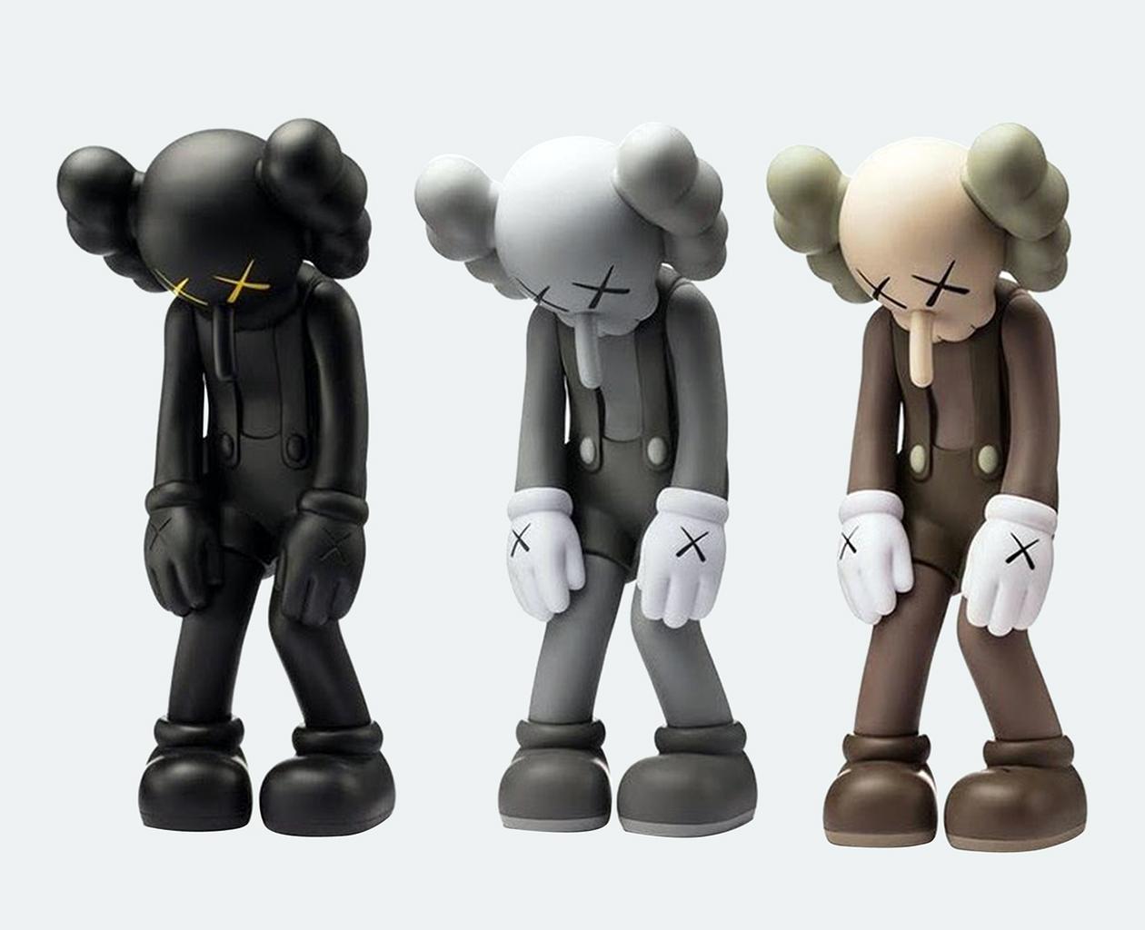 KAWS SMALL LIE complete set of 3 works (KAWS small lie companion) 1
