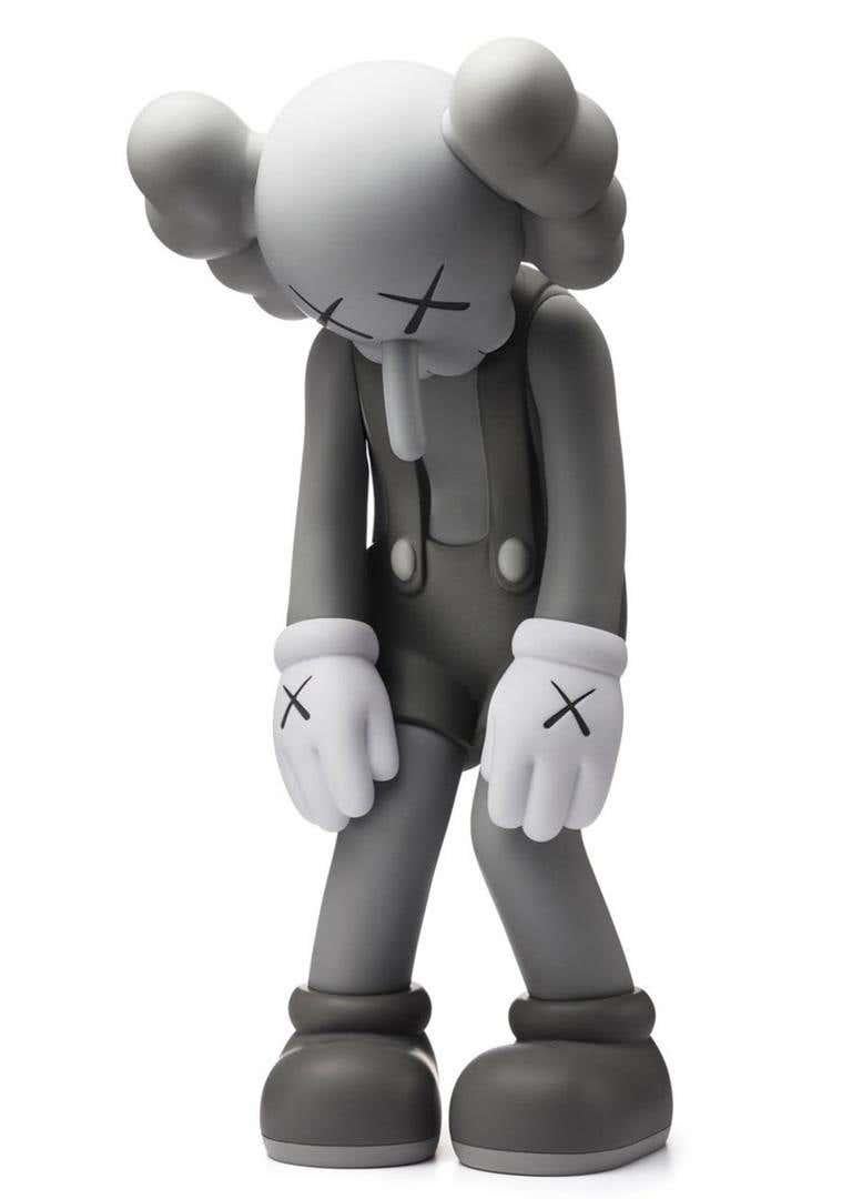 KAWS SMALL LIE Grey & KAWS Along The Way Grey (set of 2 works) For Sale 6