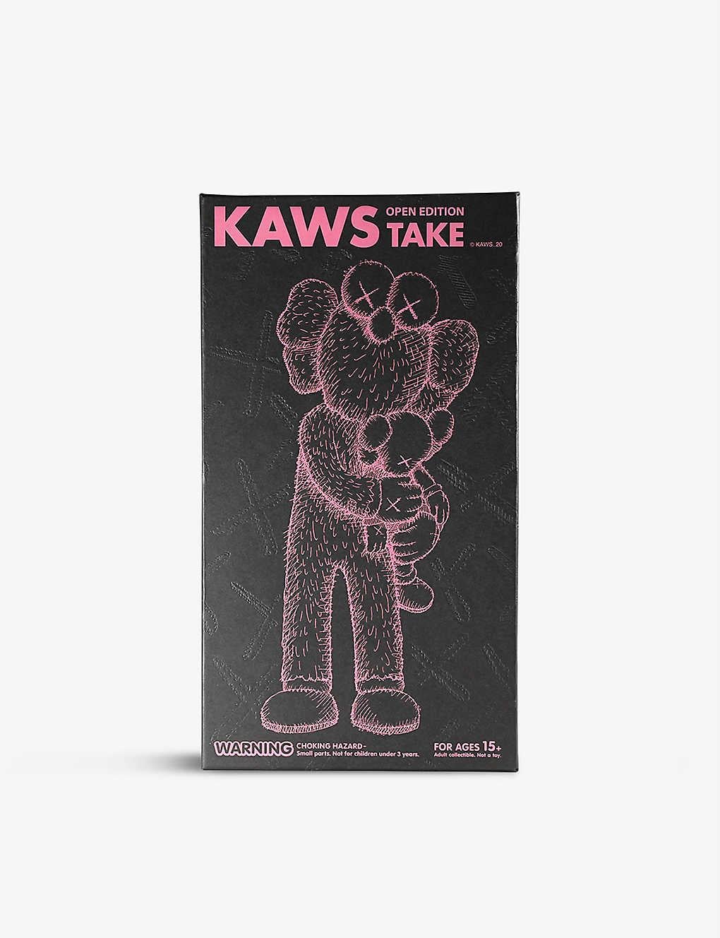 TAKE (BLACK)
Date of creation: 2020
Medium: Vinyl sculpture
Edition: Open
Size: 33.6 x 15.2 x 12.7 cm
Condition: In mint conditions, inside its original package
Observations:
Vinyl sculpture published in 2020 by KAWS/ORIGINALFAKE & Medicom Toys.