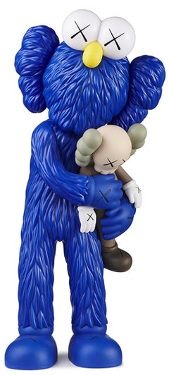 KAWS TAKE Bleu ( compagnon de voyage KAWS bleu)