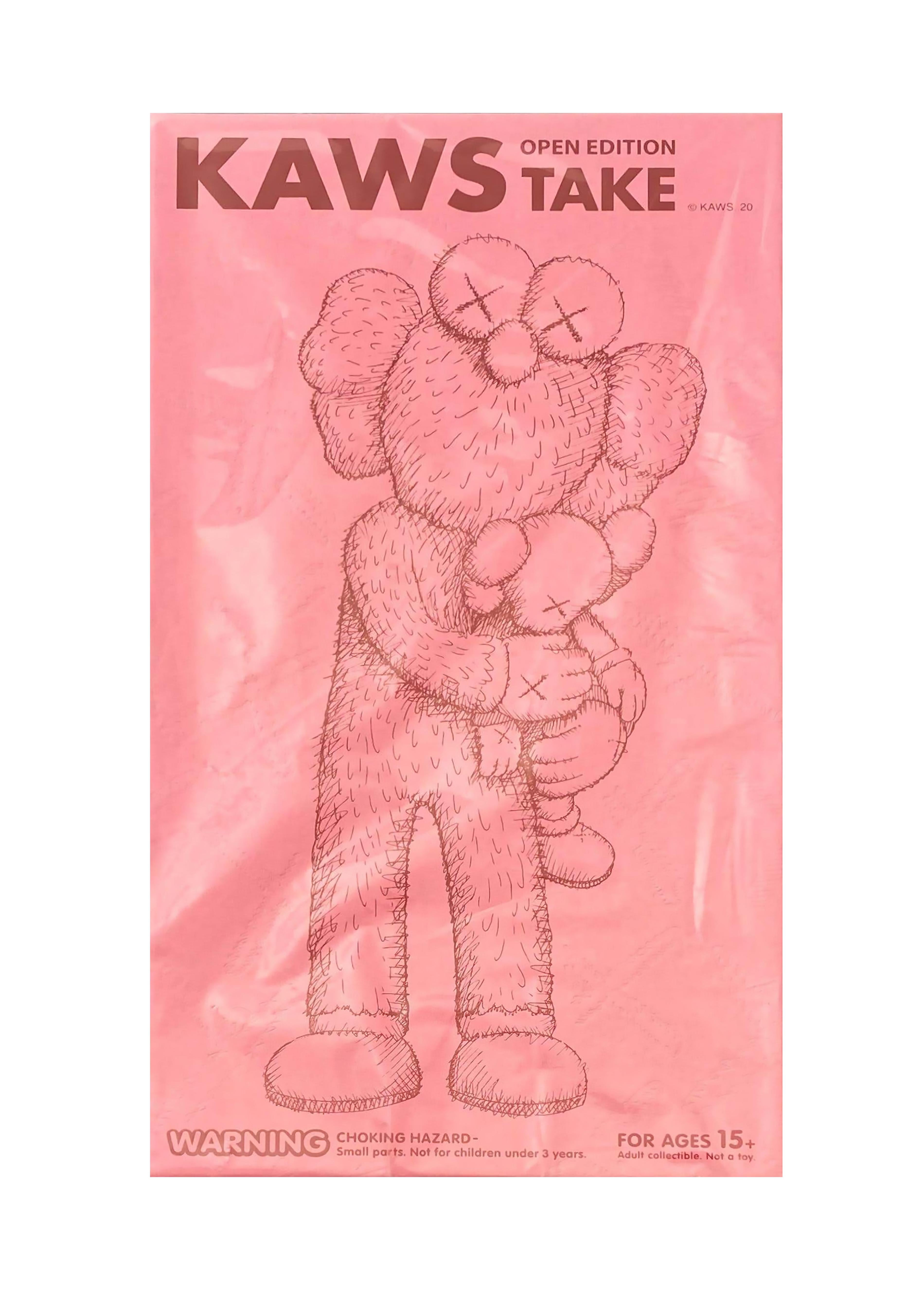 KAWS TAKE Pink (pink KAWS Take companion) For Sale 3