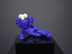 KAWS: 'TIME OFF' Blue Vinyl Figure