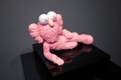 KAWS: Time Off Pink Vinyl Figure, 2010+, Authentic Art Toy