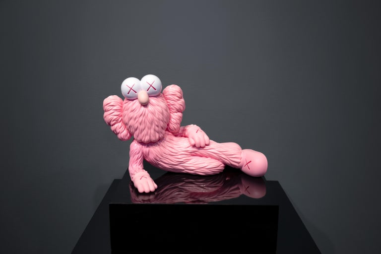 What Party Figure Pink Fine Art Toy by Kaws- Brian Donnelly