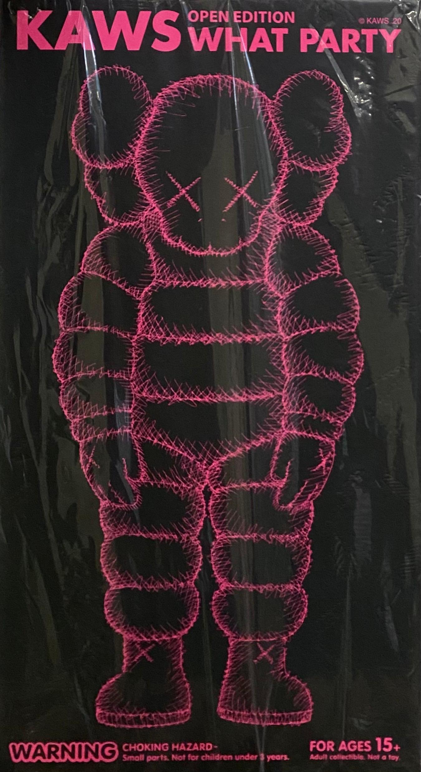 KAWS WHAT PARTY pink (KAWS companion) 1