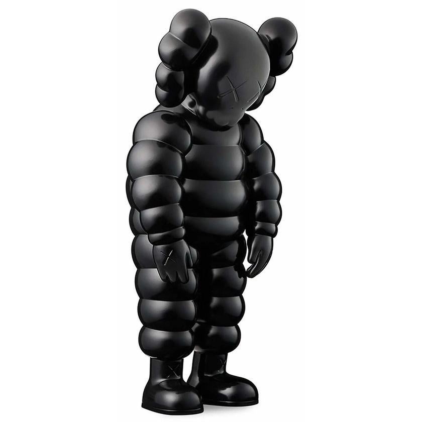 black kaws with pink nose