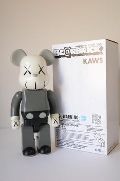 KAWS X Be@rbrick  Companion Grey 400%