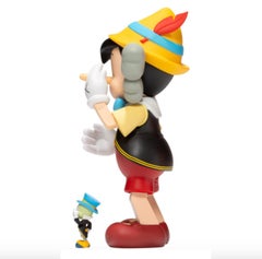 KAWS X Disney Pinocchio & Jiminy Cricket Set Sculpture