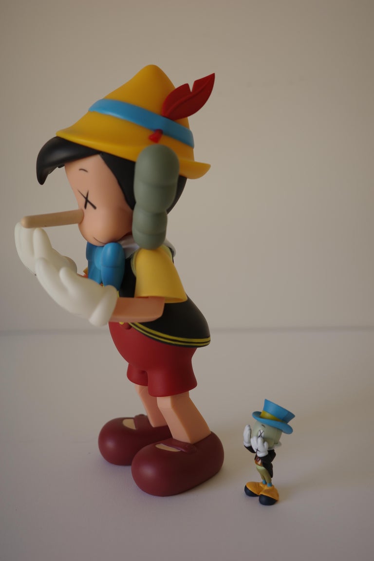 KAWS - KAWS x Disney Pinocchio and Jiminy Cricket For Sale KAWS - KAWS x Disney Pinocchio and Jiminy Cricket For Sale