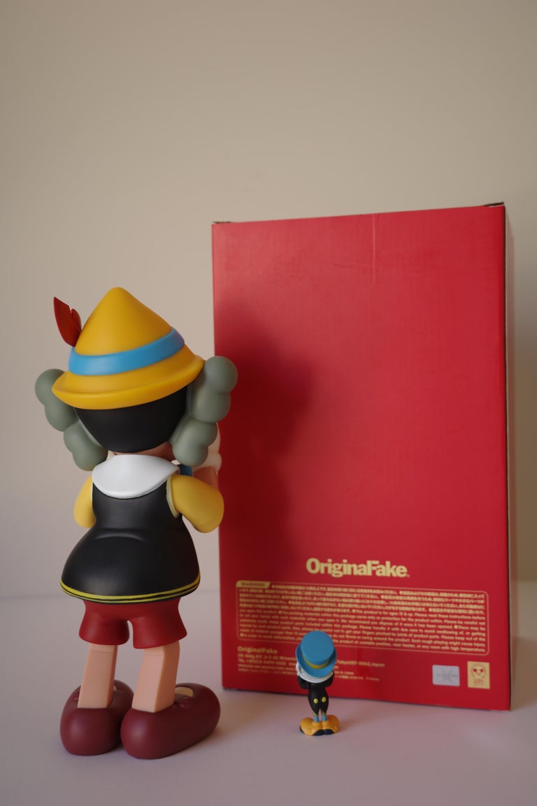 KAWS - KAWS x Disney Pinocchio and Jiminy Cricket For Sale KAWS - KAWS x Disney Pinocchio and Jiminy Cricket For Sale