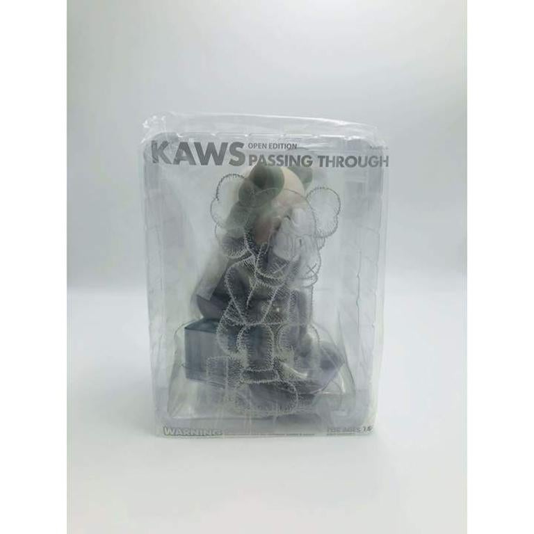 Passing Through Brown (Open Edition) - Sculpture by KAWS