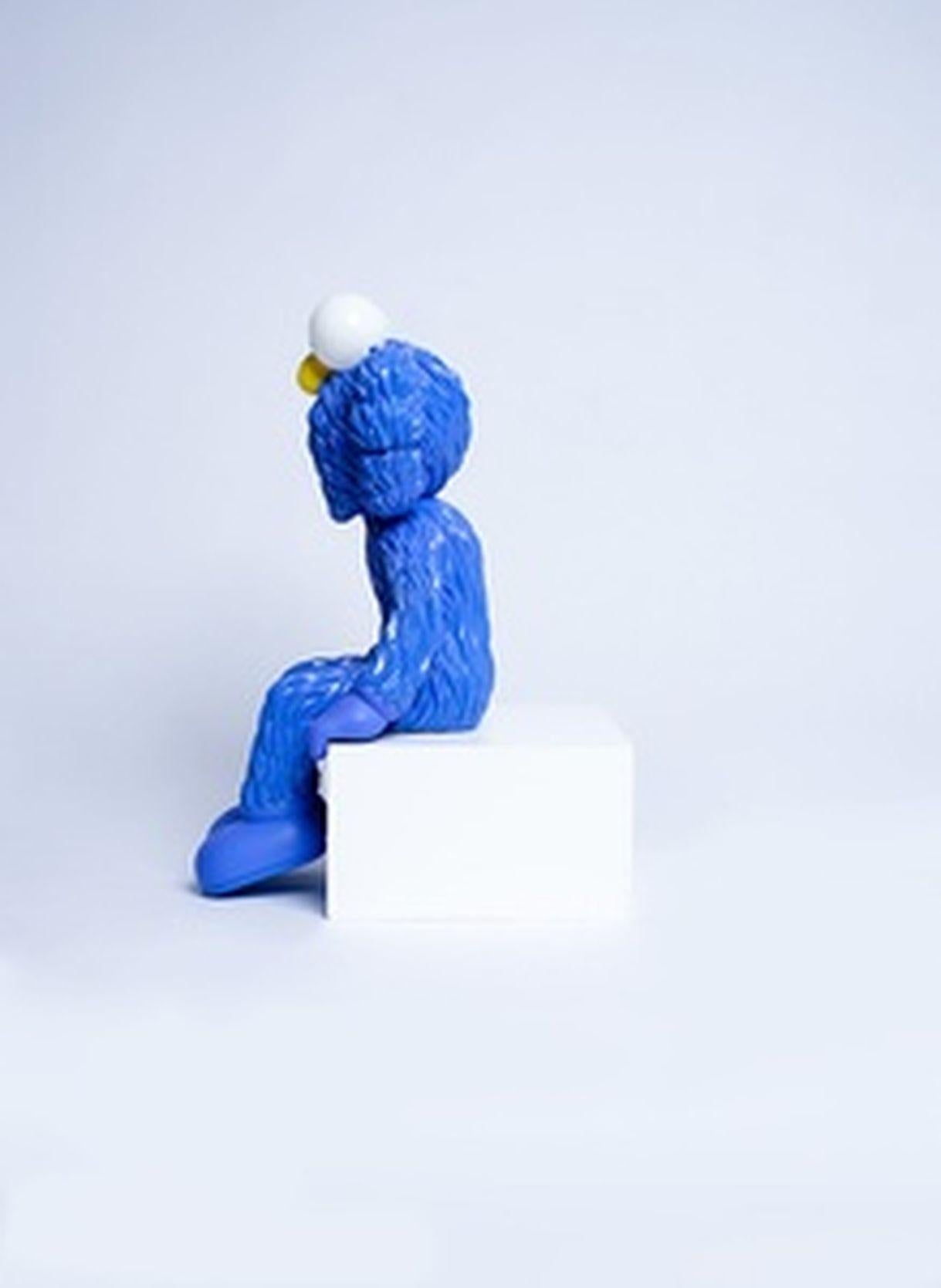 Seeing Blue (BFF Lamp) 

By Kaws

KAWS, the pseudonym of American artist Brian Donnelly, is widely recognized for his distinctive blend of street art and pop culture iconography. Renowned for his reinterpretations of familiar characters, including