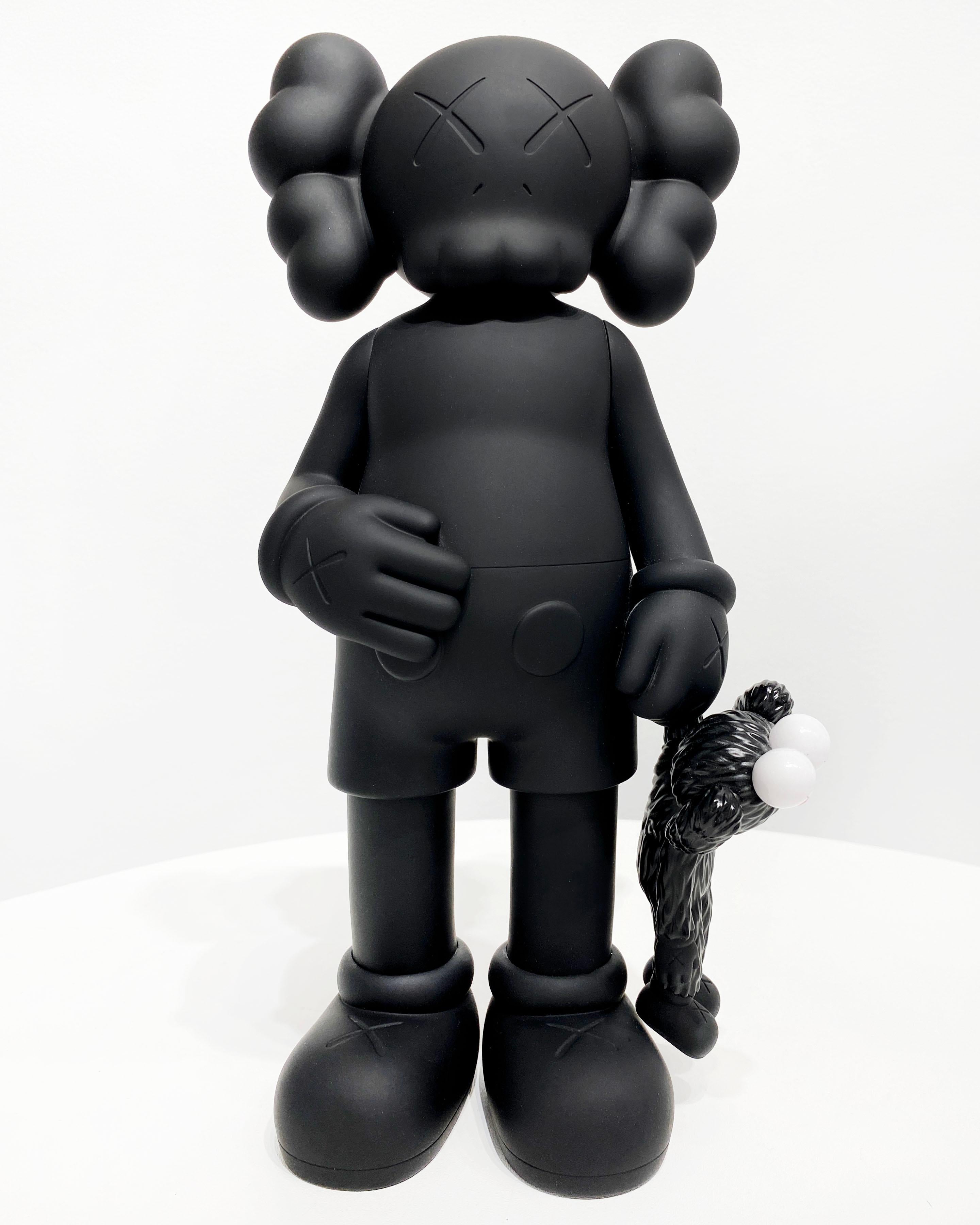 Quota (Nero) - Sculpture di KAWS