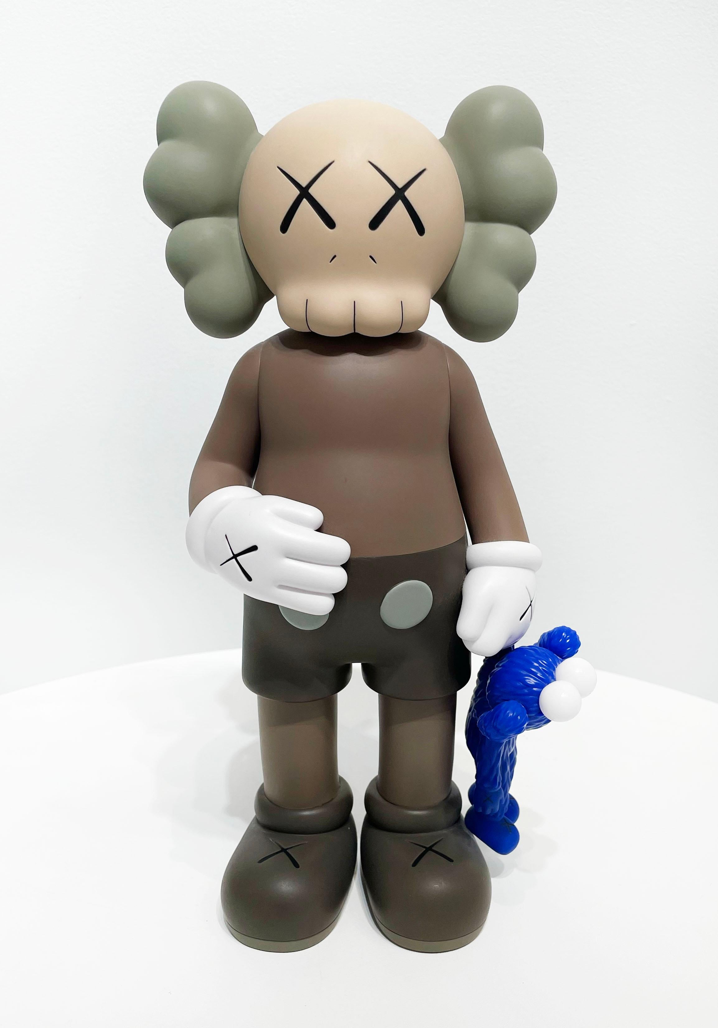 Share (Brown) - Sculpture by KAWS
