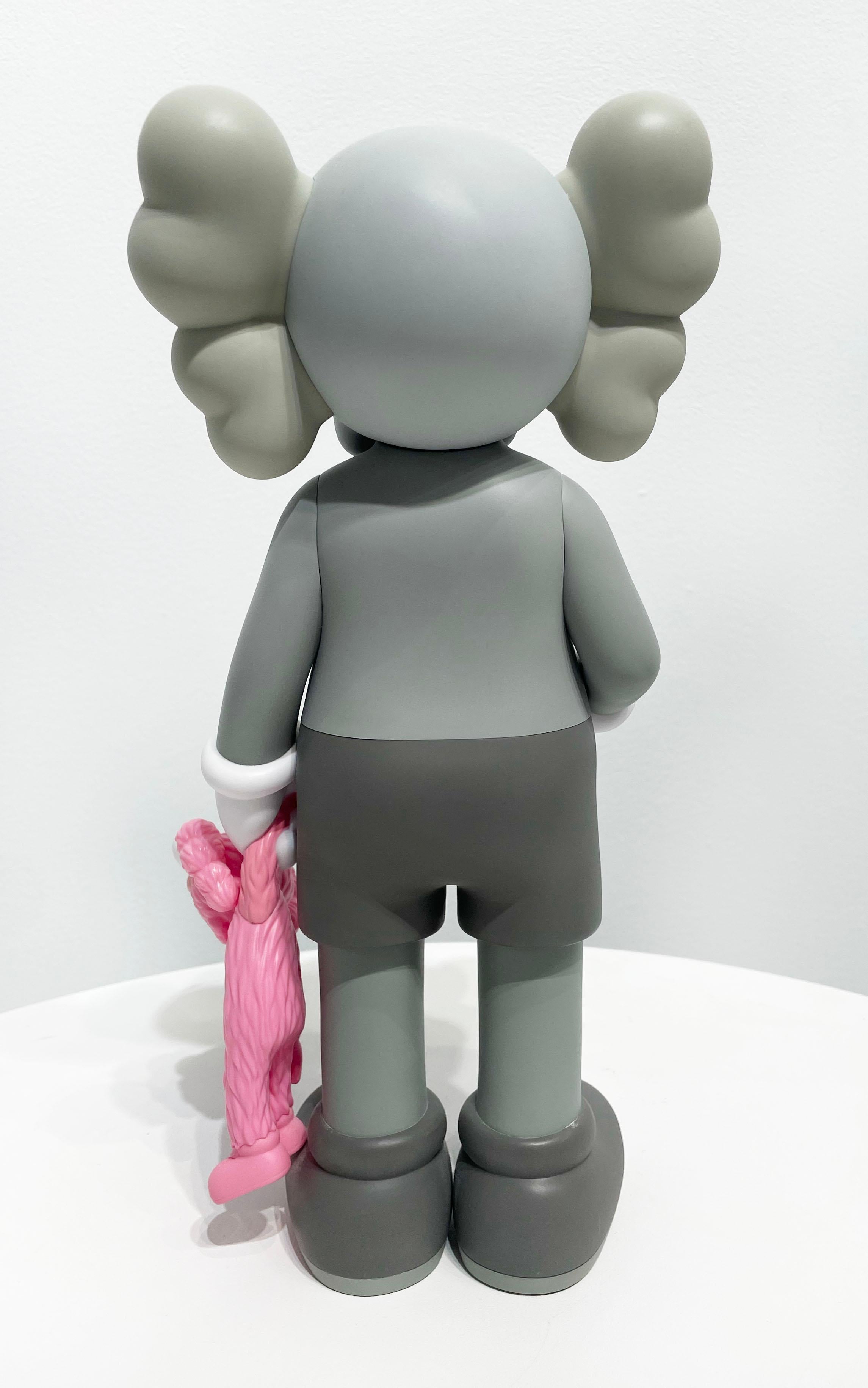 Share (Gray) - Contemporary Sculpture by KAWS
