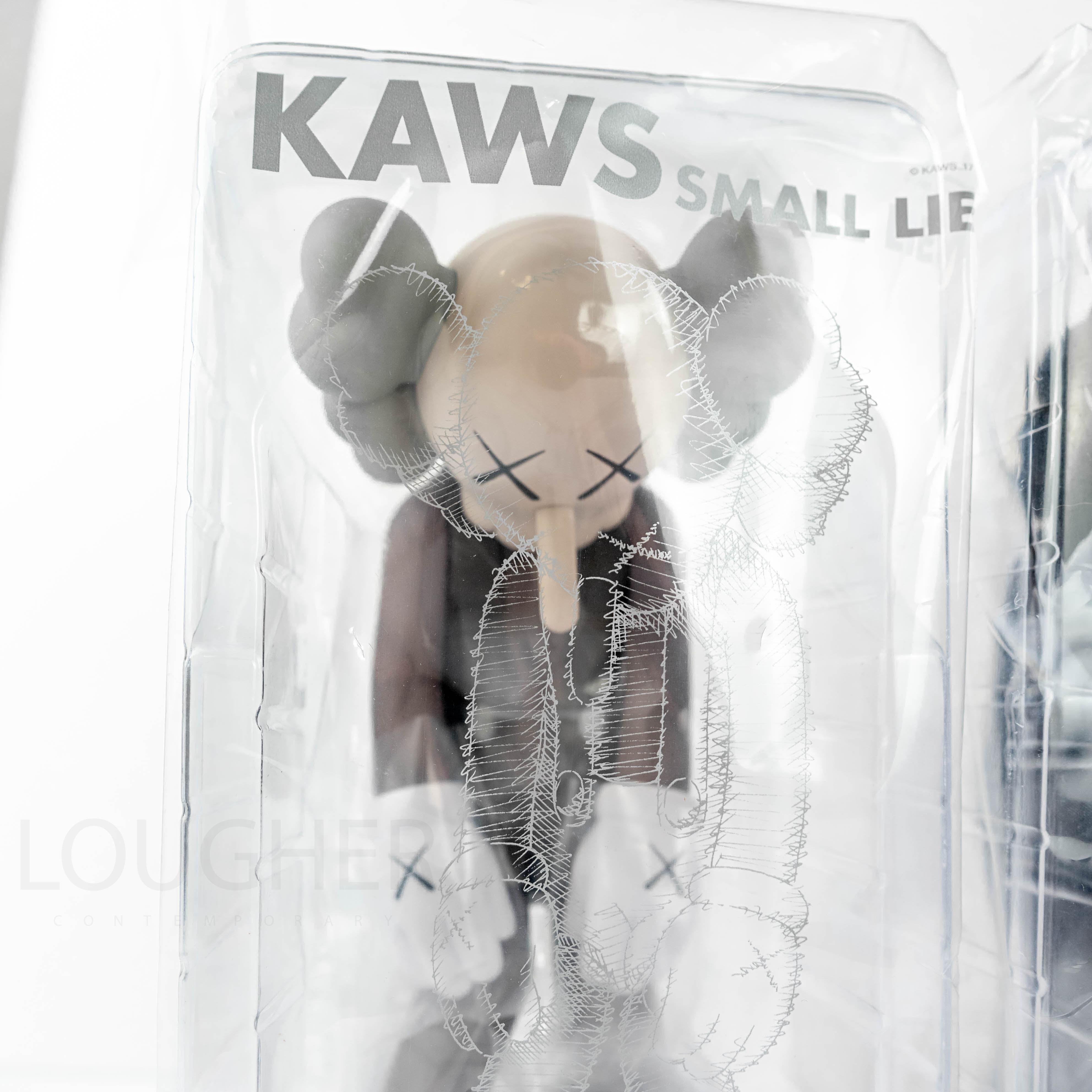 Small Lie (Set Of Three) - Contemporary Sculpture by KAWS