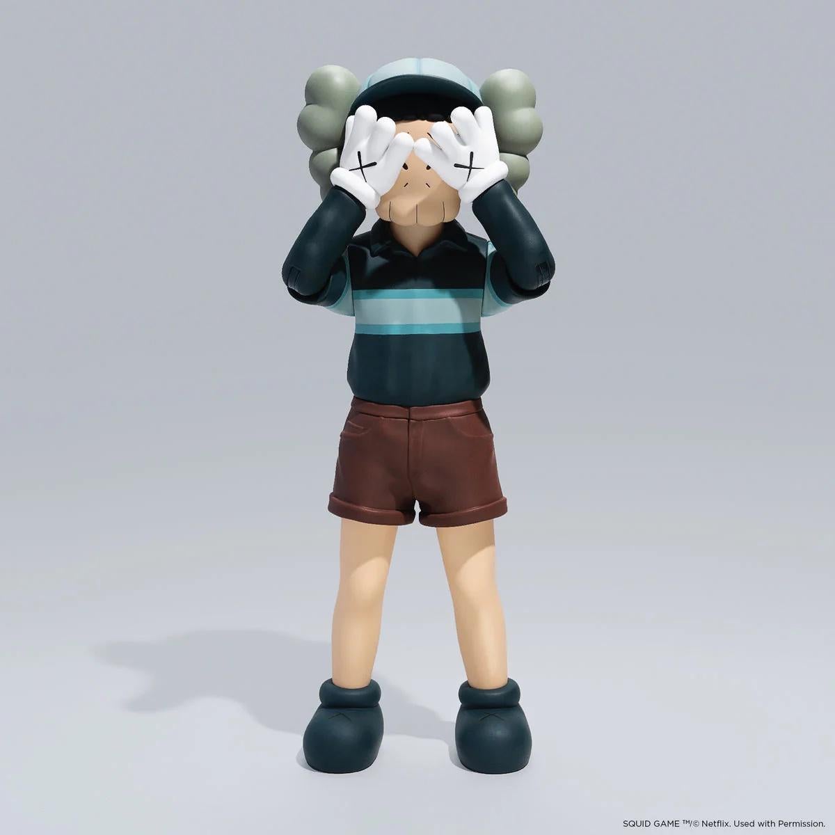Juego del Calamar Homenaje a Chul-su - Sculpture de KAWS