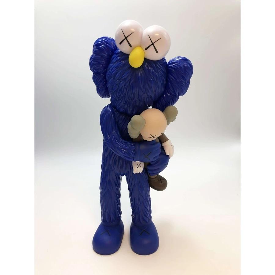 Take (Blue) - Sculpture by KAWS