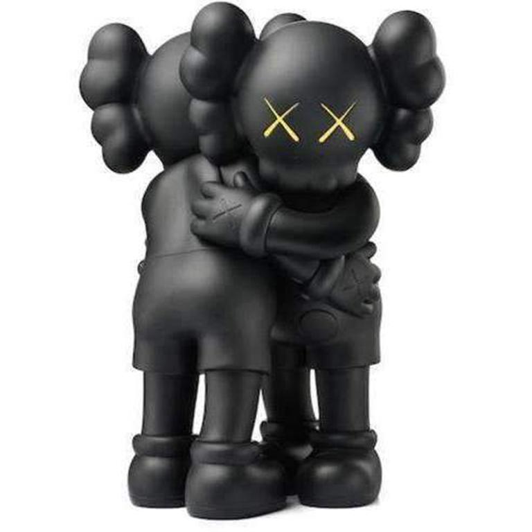 KAWS Figurative Sculpture - Together (Black)