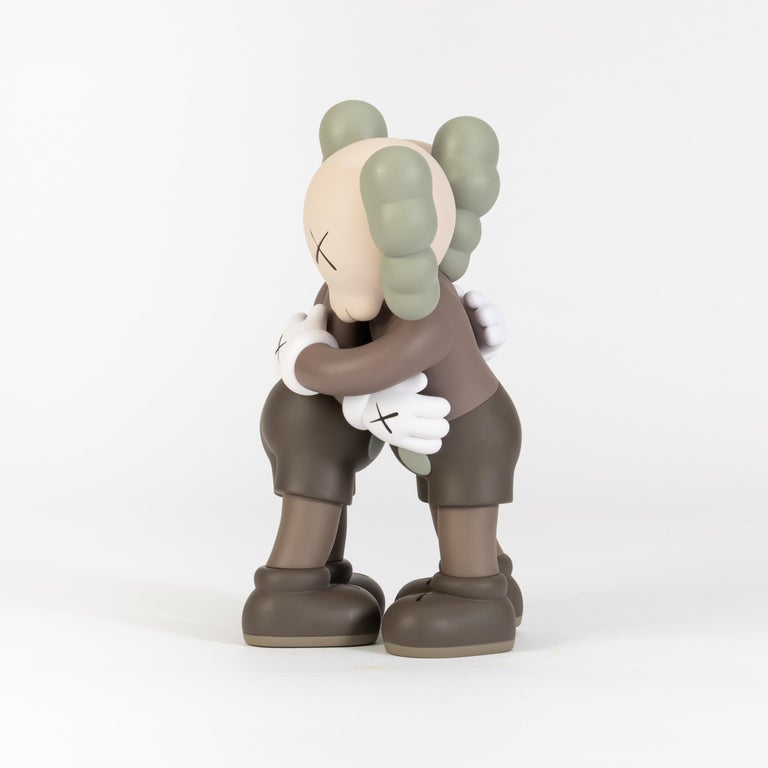 Together (Brown) - Sculpture by KAWS