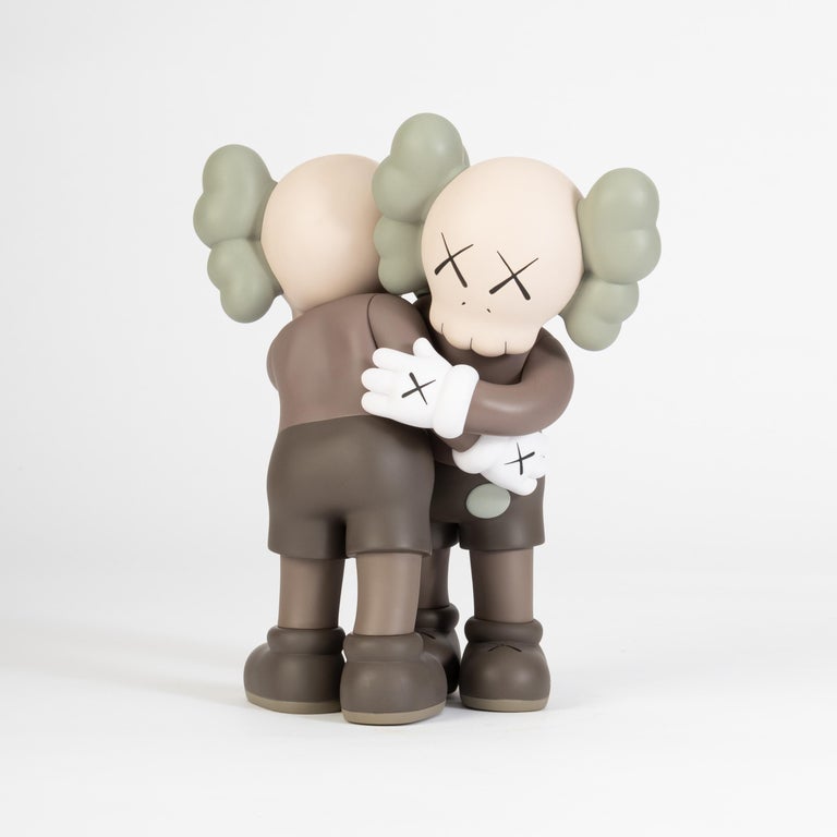 KAWS Figurative Sculpture - Together (Brown)