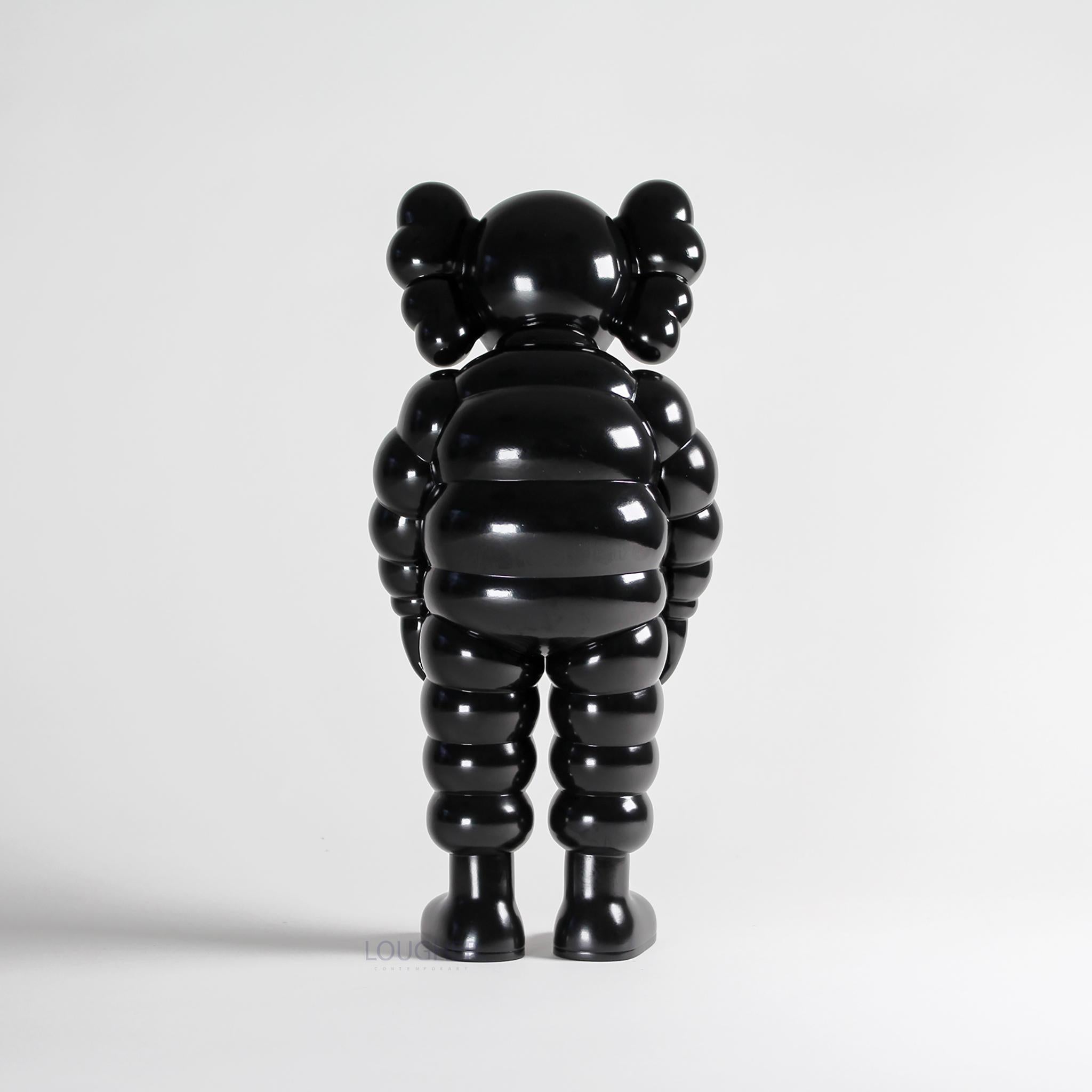 What Party - Chum (Black) - Sculpture by KAWS